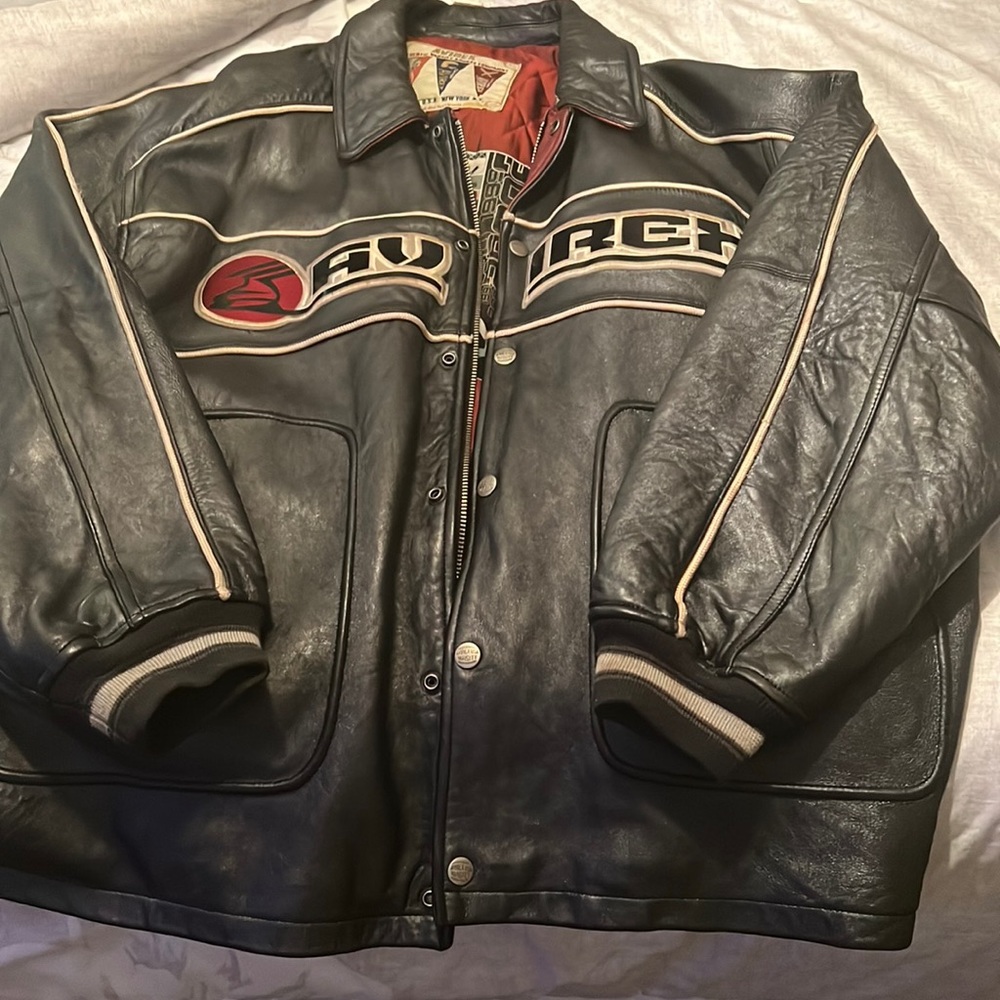 Men’s Avirex Leather Coat